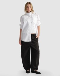 Decjuba - D-Luxe Barrel Twill Pants