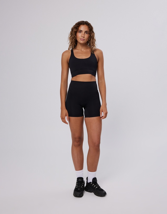 Upstate - Contour+ Mesh Back Crop - Black