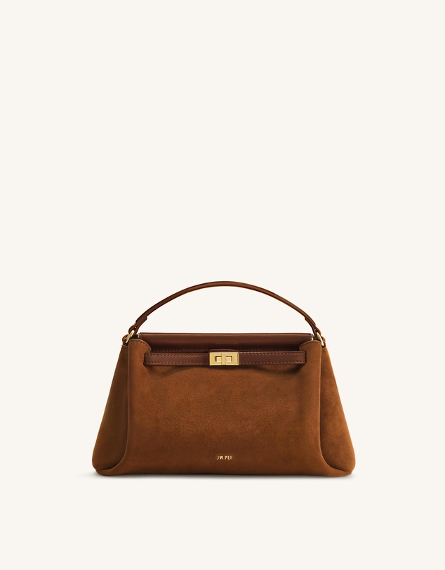 JW PEI - Carmen Faux Suede Top Handle Bag