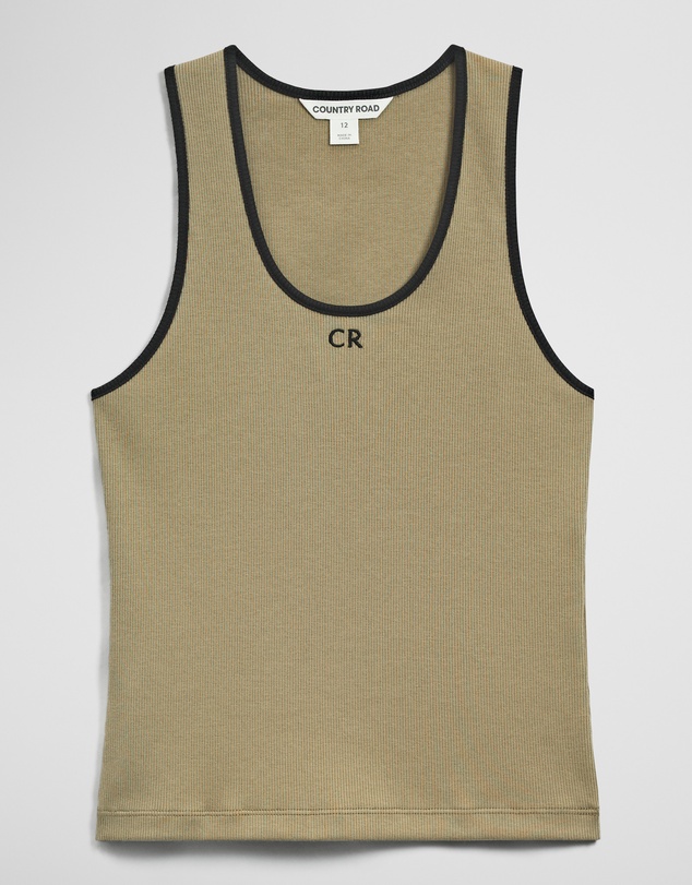Country Road - Teen Sleeveless Rib Tank