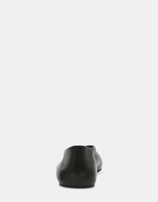 Steve Madden - Cyntra Black Leather Flats