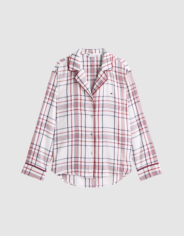 Tommy Hilfiger - Essential Flannel Pyjama and Slippers Gift Box