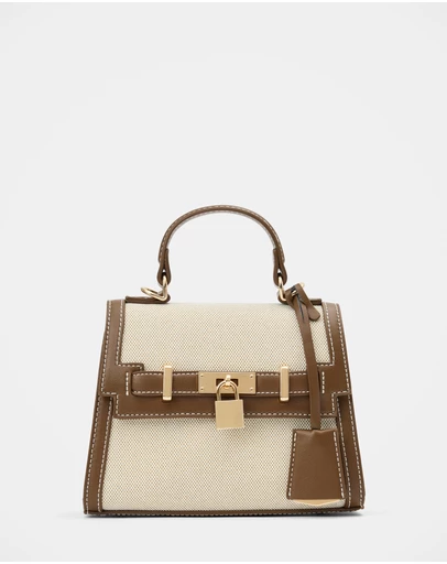 Forever New - Laurel Lock Top Handle Bag