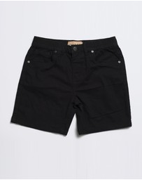 Stock & Co. - Admiral Elastic Waist Stretch Chino Short - Youth
