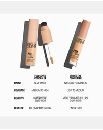 MAKE UP FOR EVER - HD Skin Full Cover Concealer Multi-Use Concealer with Niacinamide & Hyaluronic Acid