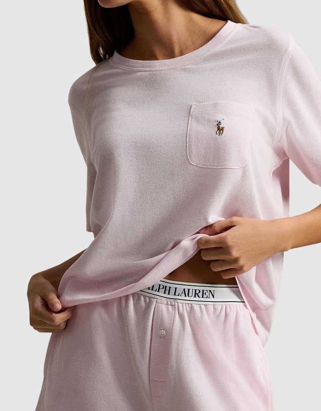 Polo Ralph Lauren - Knit Oxford Modal & Cotton Short Sleeve Tee & Short Set