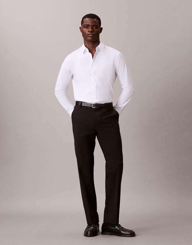 Calvin Klein - Supima Cotton Stretch Slim Shirt