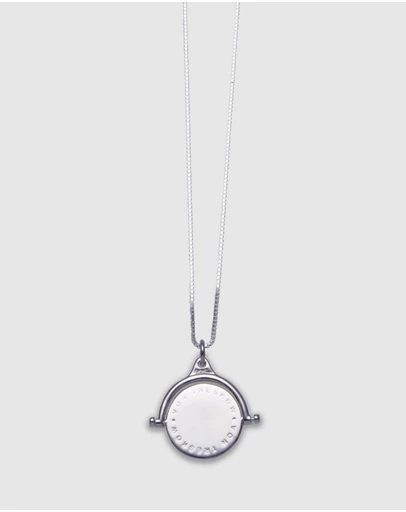 Von Treskow - Adjustable VT Flip Plate Necklace
