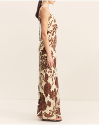 Shona Joy - Noa Plunged Maxi Dress