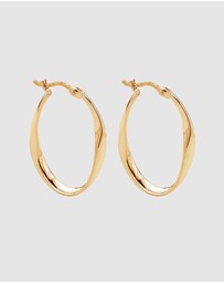 Najo - Cinta Yellow Gold Hoop