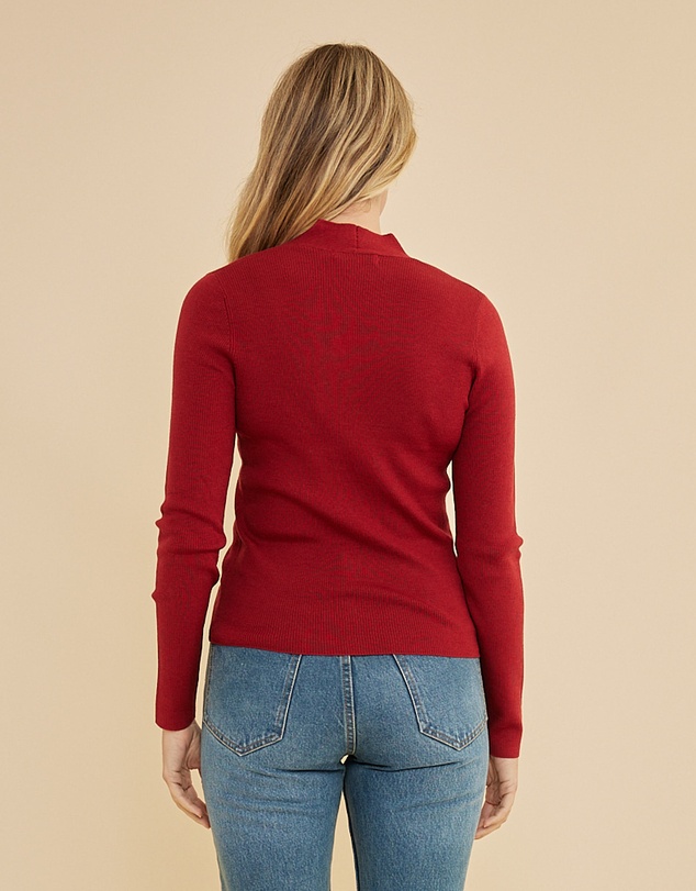 Amelius - Aire Merino Knit V Neck Top