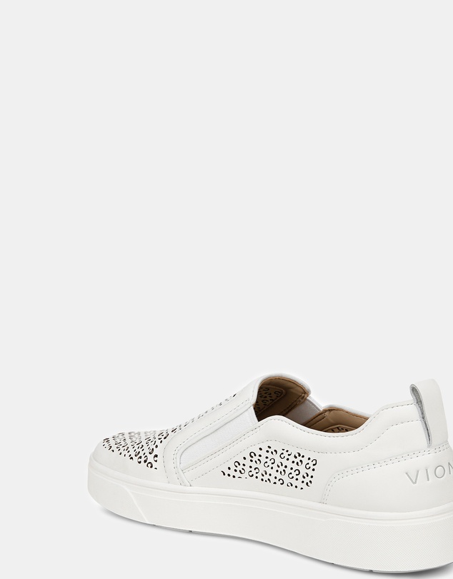 Vionic - Kimmie Perf Slip-On Casual Sneaker - White