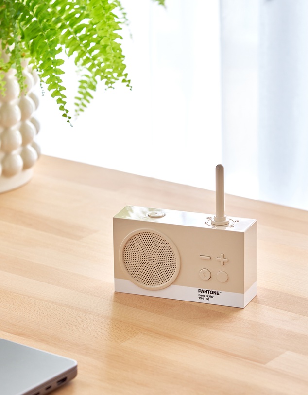 Lexon - Lexon Thykho 3 Fm Radio & Bluetooth Speaker PANTONE - Sand