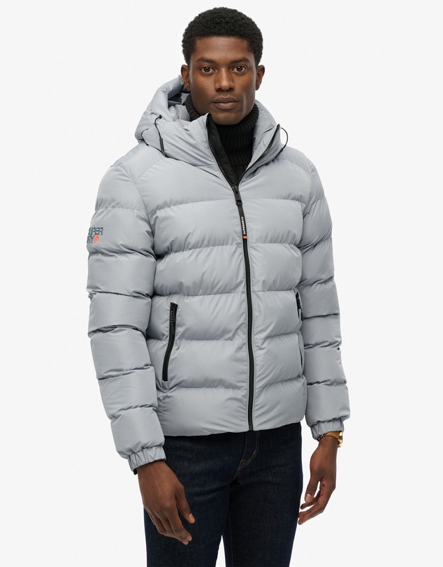 Superdry - Hooded Sports Puffer Jacket