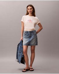Calvin Klein Jeans - Embroidered Monogram Logo Tee