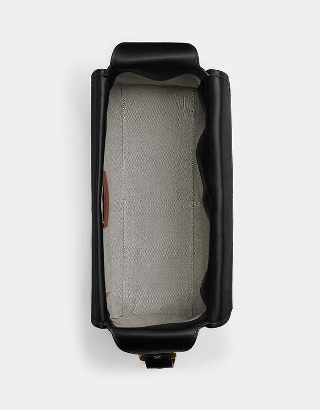 Coach - Natural Grain Leather Haversack Bag