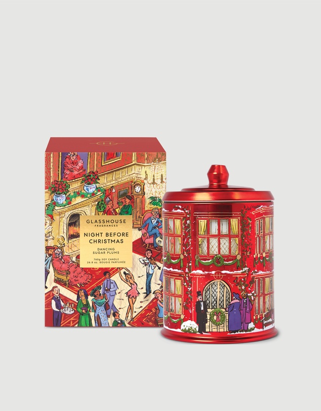 Glasshouse Fragrances - Night Before Christmas 760g Soy Candle