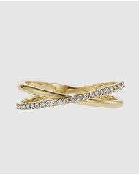 Fossil - Fossil Vintage Iconic Gold Ring JF03752710