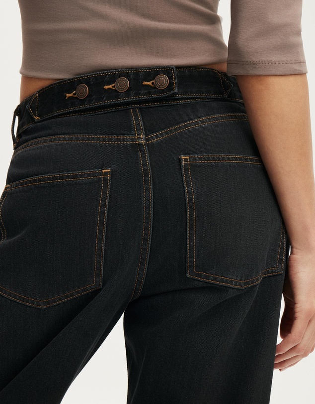 Cotton On - Mid Rise Barrel Jean