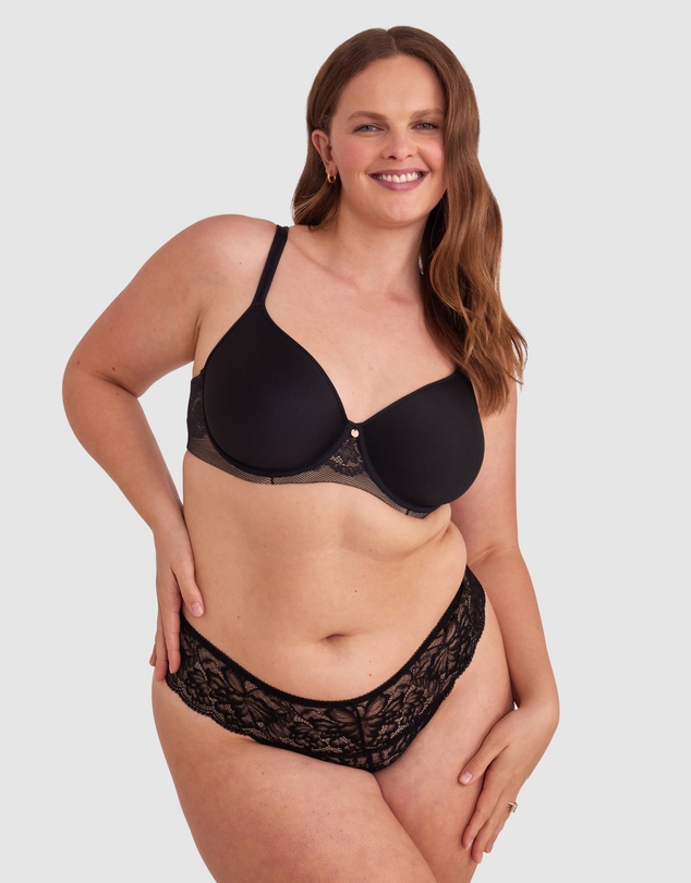 Bras N Things - Pure Body Full Cup Bra - Black