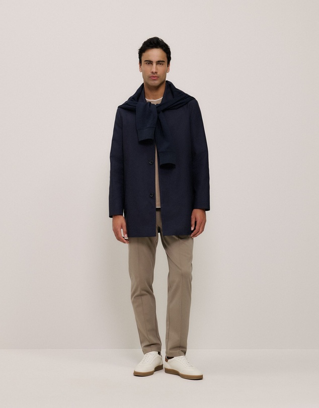 Trenery - Classic Mac Coat in Navy