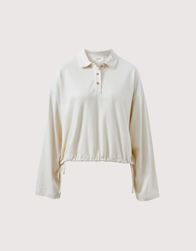 Ceres Life - Elke Collared Tie Top