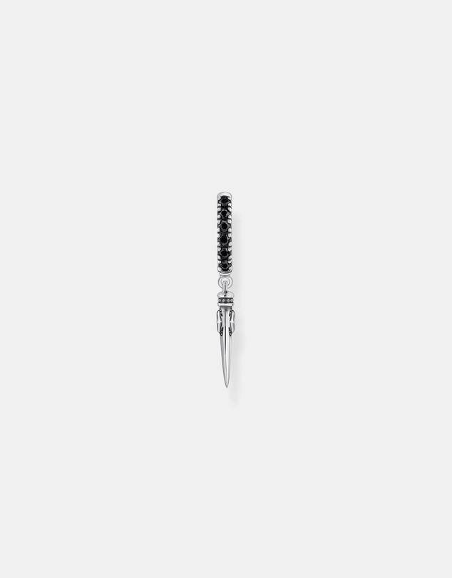 THOMAS SABO - Single Hoop Earring with Wolf's Tooth