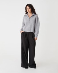 Forcast - Marnie Half Zip Jumper