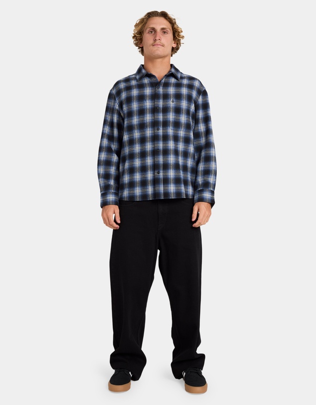Volcom - Mens Psycho Flannel Long Sleeve T-Shirt