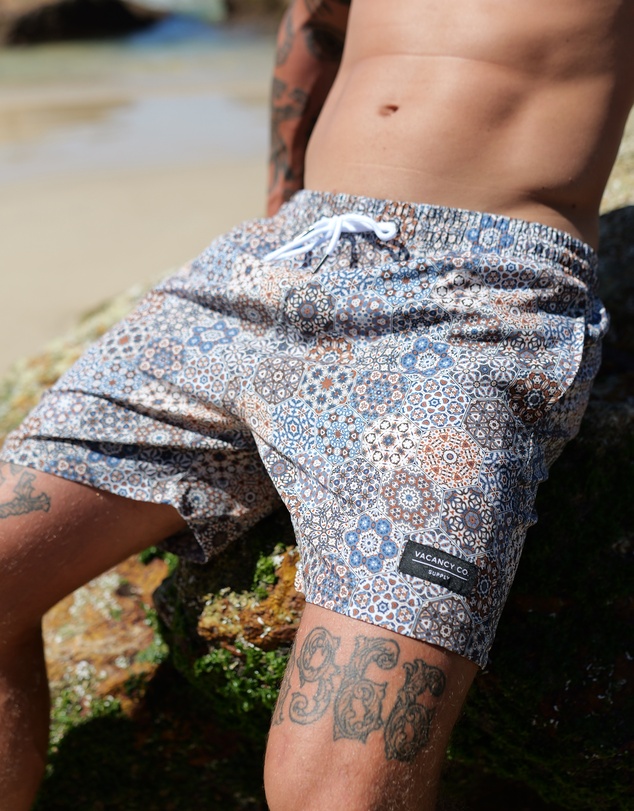 Vacancy Co - Kaleidoscope Swim Short