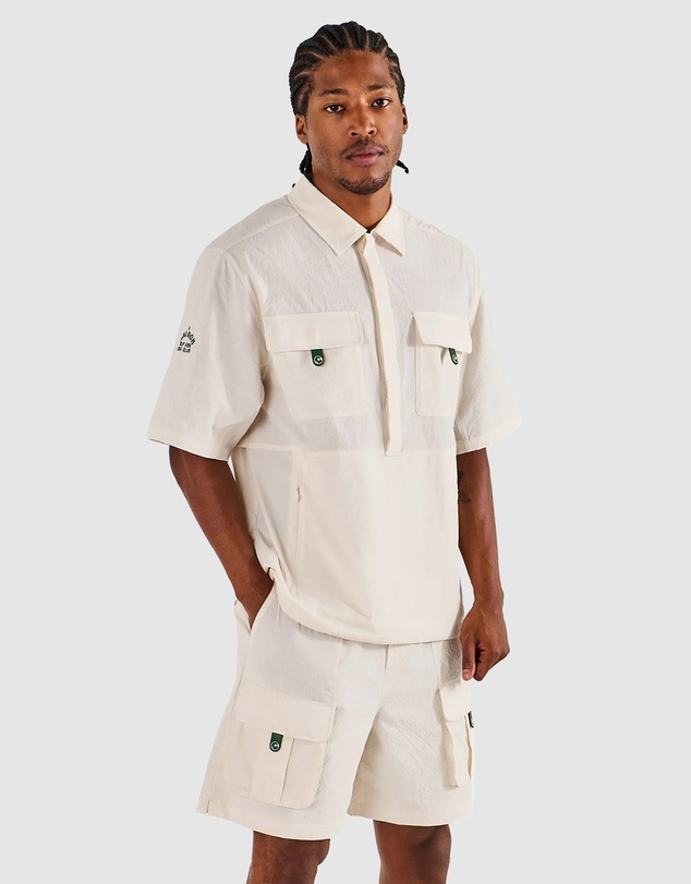 Malbon - Bass Club Seersucker Windshirt