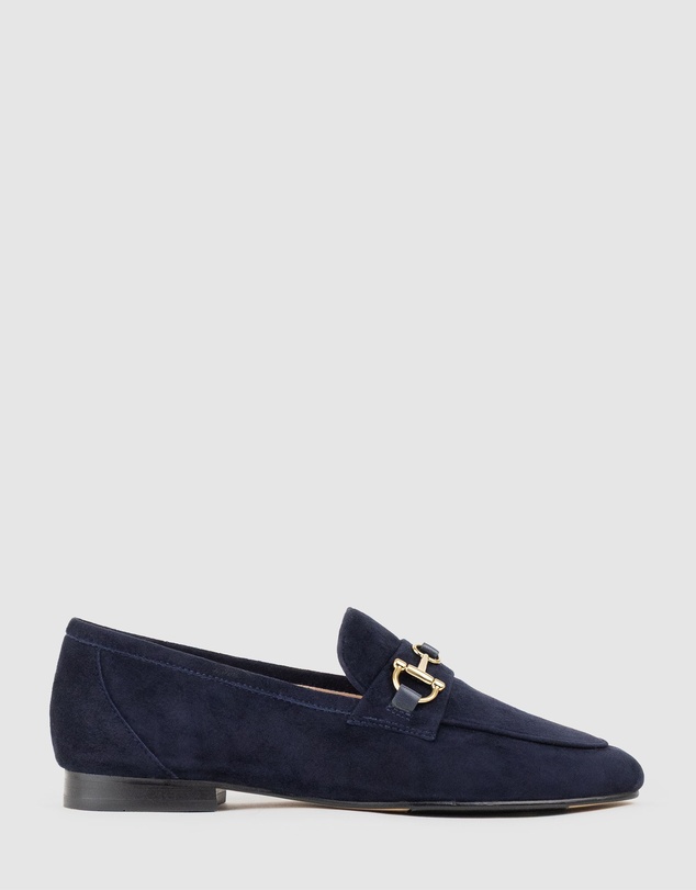 Edward Meller - FAUSTINE Loafer with Asymmetrical Trim