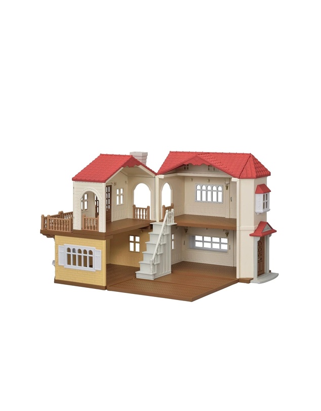 Sylvanian Families - Red Roof Country Home with Attic