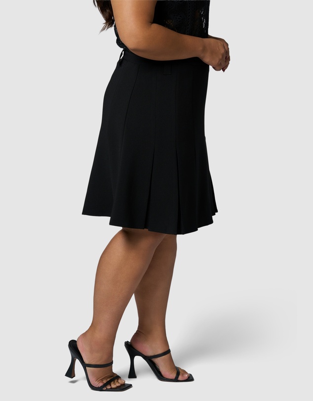 Sunday In The City - Empire Pleated Mini Skirt