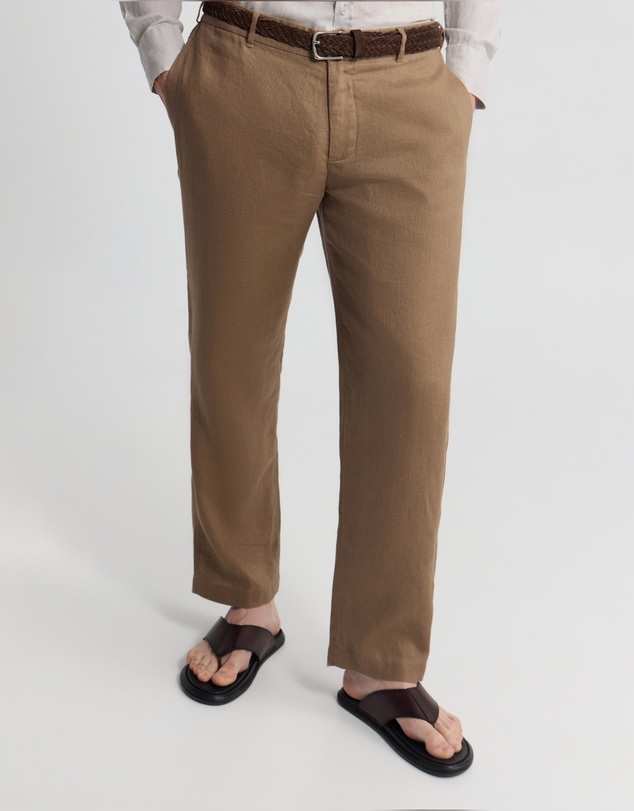 Oxford - Pedro French Linen Button Pant