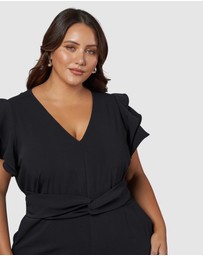 Pink Dusk by Curve Project - Good Catch Jumpsuit