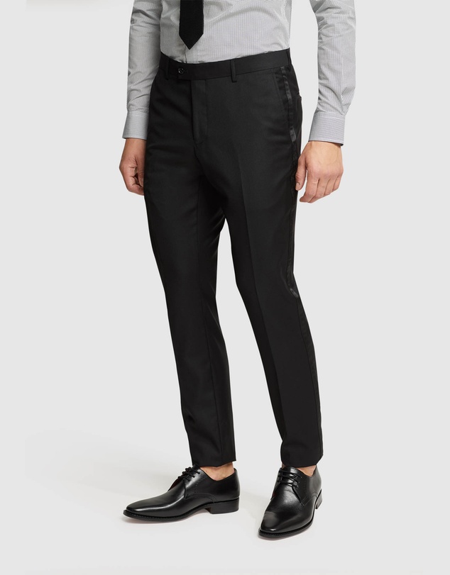Oxford - Dinner Suit Trousers W/Satin Tape