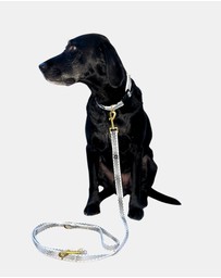 Mog & Bone - Multi-Function Hemp Dog Lead - Black Wave