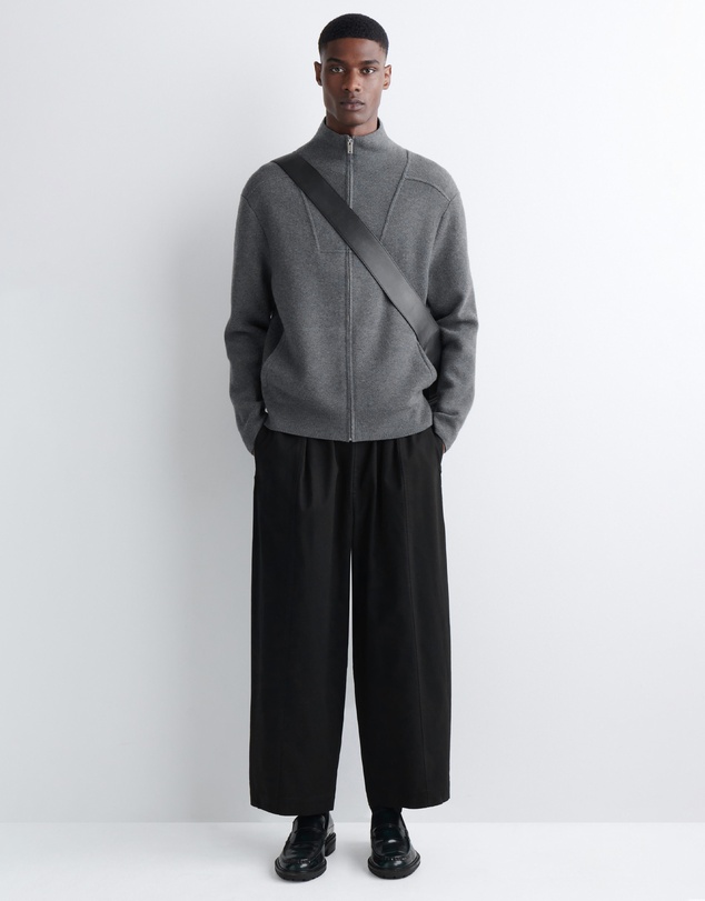 COS - Cotton Cropped Relaxed-Fit Barrel Leg Trousers