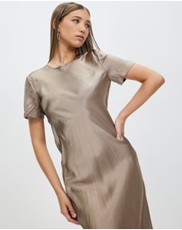 Third Form - Crush Bias Tee Midi Dress