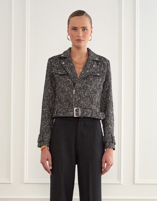 Aqua Blu Australia - Nyx Francis Biker Jacket