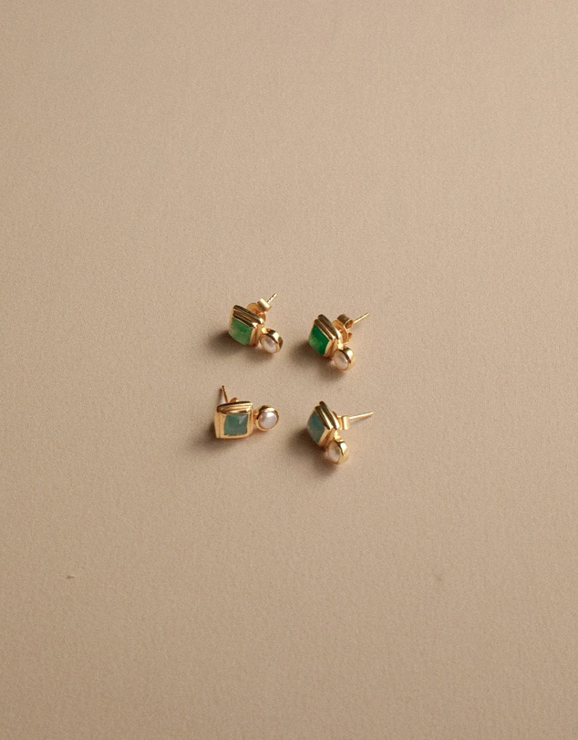 Bianc - Impressionist Earrings