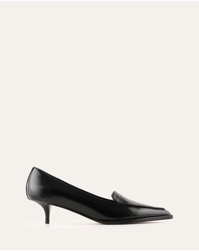 BLACK LEATHER