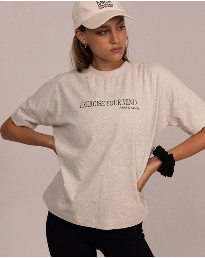 Pinky & Kamal - Exercise Your Mind T-Shirt