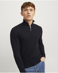 Jack & Jones - Emil Knit Quarter Zip Top