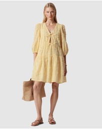 & Other Stories - Embroidered Mini Dress