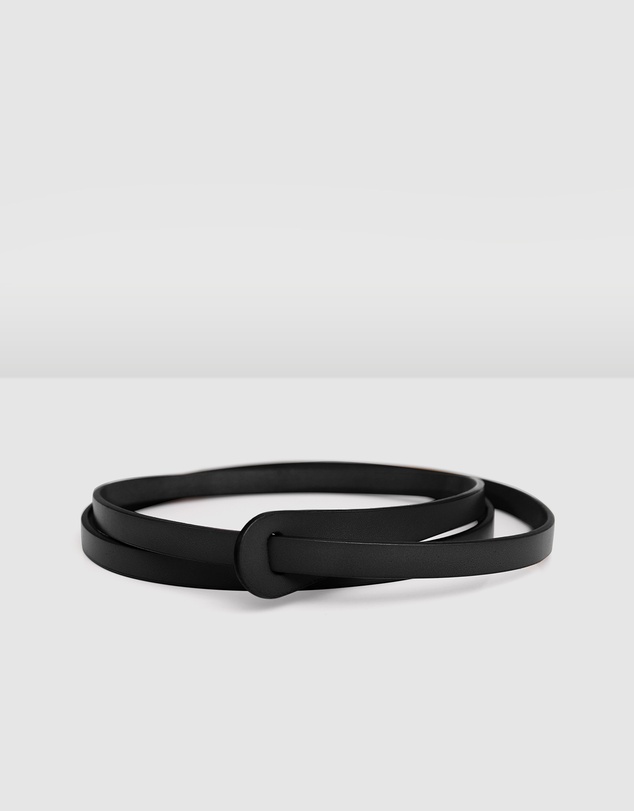 Belle & Bloom - Tie The Knot Leather Belt