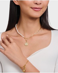 THOMAS SABO - Yellow-Gold Plated Tree Of Love Charm