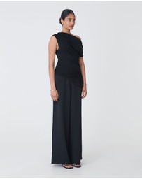 Forcast - Keeley Bamboo Split Hem Top