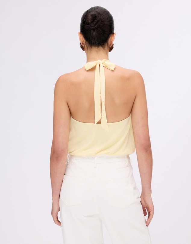 Minima Esenciales - Mollie Jersey Halter Bodysuit
